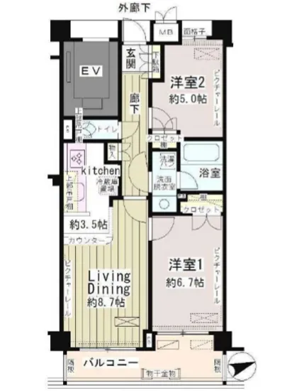 パークレジデンス戸越公園 504