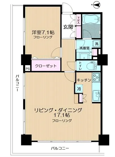 ソアールタワー市ヶ谷の丘 501
