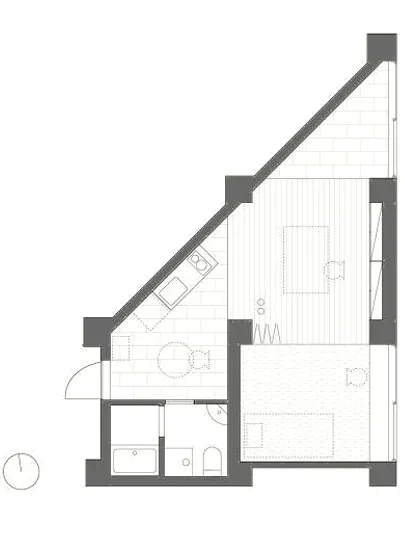 三組坂フラット 1fA