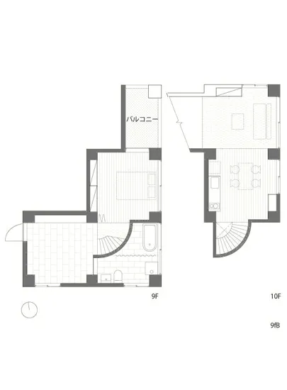 三組坂フラット 9fB