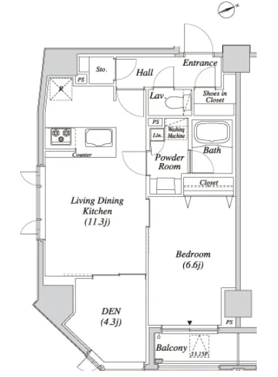 クレセント虎ノ門新橋 1402