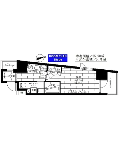 ステージファースト飯田橋アジールコート 204