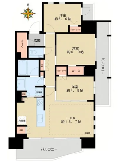 プレミスト山吹神楽坂 4F