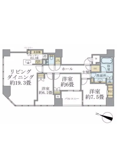 ブリリア一番町 1307