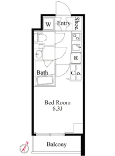 グランパセオ笹塚 202
