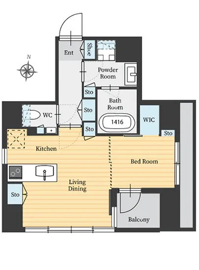 パークルール恵比寿 601