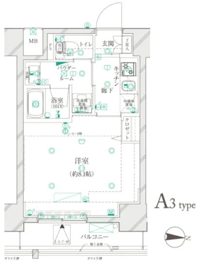 ヴァースクレイシア江戸川橋レーヴ 603