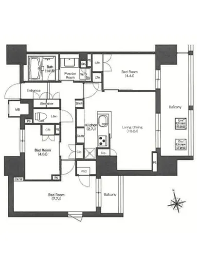 リーブルグラント西新宿 W-1108