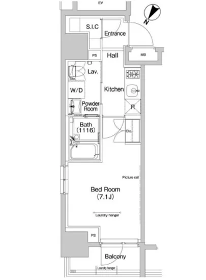プラウドフラット三越前 1101