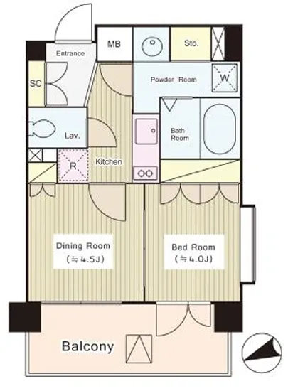 コートラクリア京橋 901