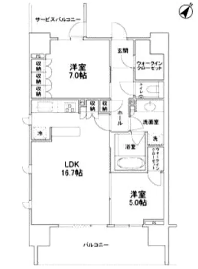 ブランズ島津山 1001