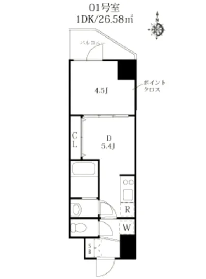 グランパセオ菊川 201