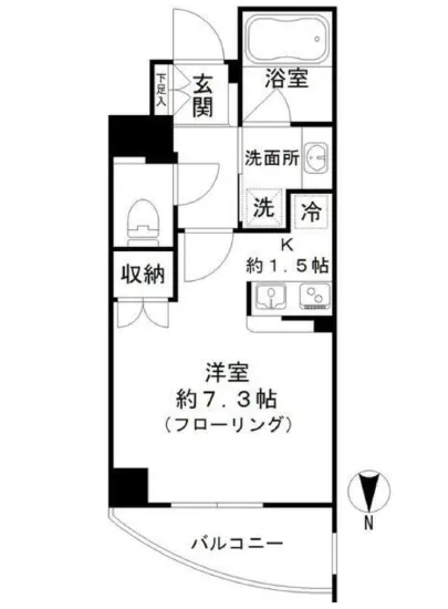 クオリア目黒大橋イースト 205