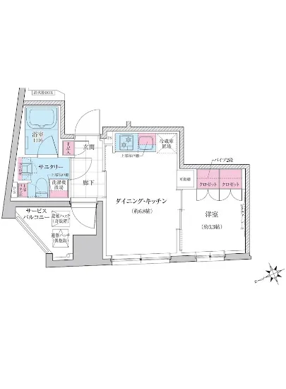クレヴィアリグゼ三軒茶屋 501