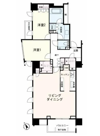 ザ・パークハウス南青山常磐松 7F