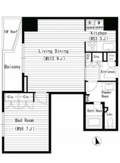 レガーロ西早稲田 1404