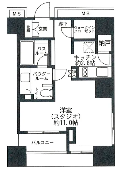 プラウドタワー二子玉川 3F