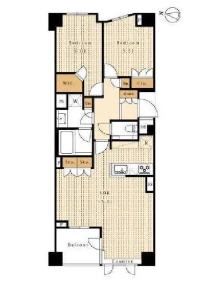 クラッシィハウス白金 2F
