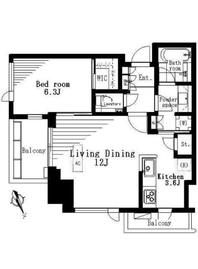 プラウド虎ノ門 2F
