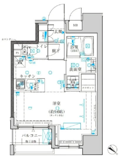 クレイシア日本橋水天宮前 604