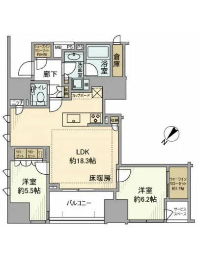 パークホームズ日本橋人形町ザレジデンス 16F