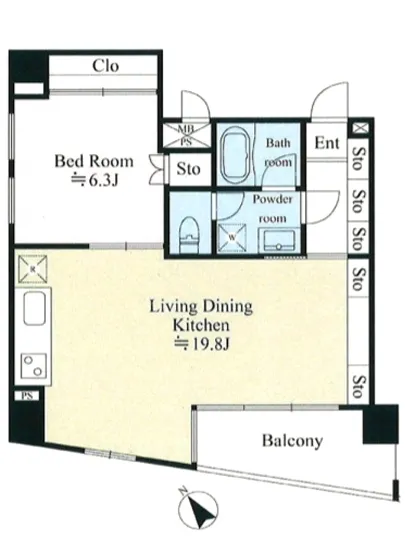 テラス八丁堀 601