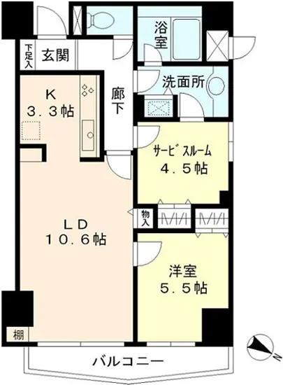 ウヴラージュ広尾 203