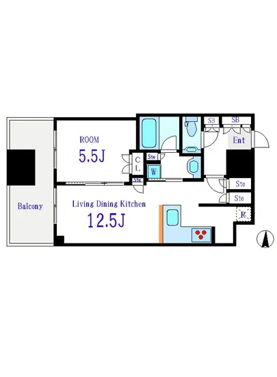 アトラスブランズタワー三河島 9F