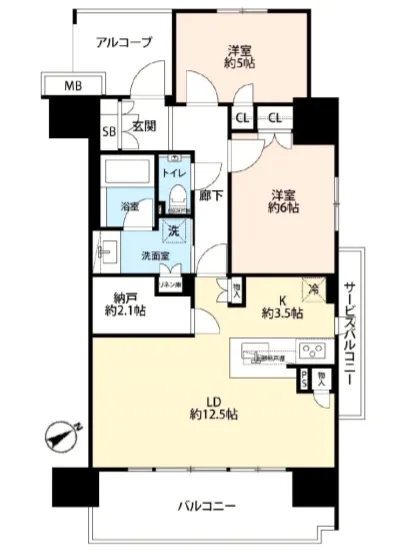 グランスイート三軒茶屋スカイテラス 1404
