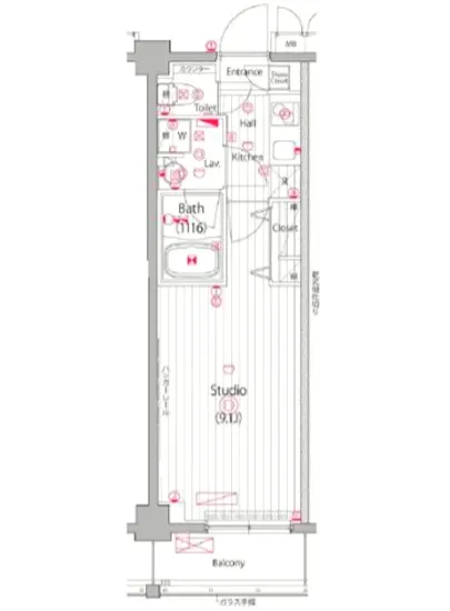 ガーラ・ヒルズ新宿 5F
