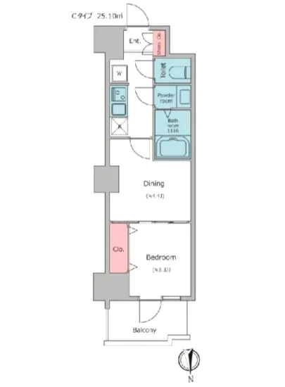 レジディア中野2 702