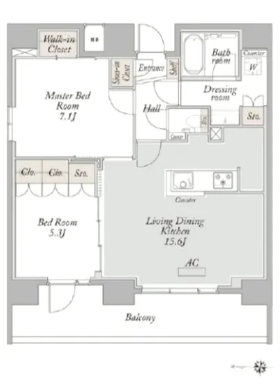 ラクラス浅草 1202