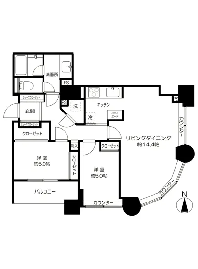 スカイライトタワー 9F