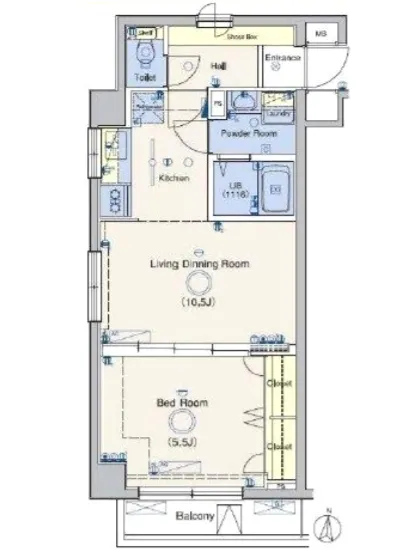 レナトゥス四谷 4F