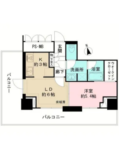 ザ・レジデンス四谷ガーデン 601