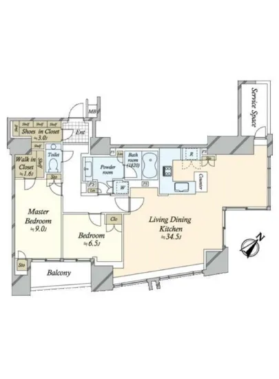 パークマンション赤坂氷川坂 6F
