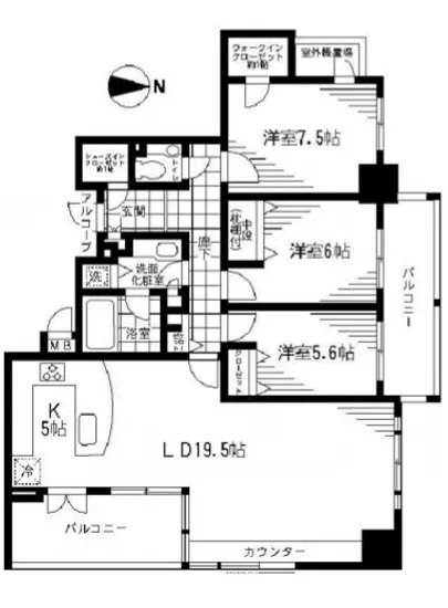 グランドステージ南品川 4F
