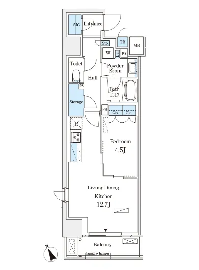 パークナードフィット南青山ガーデン 703