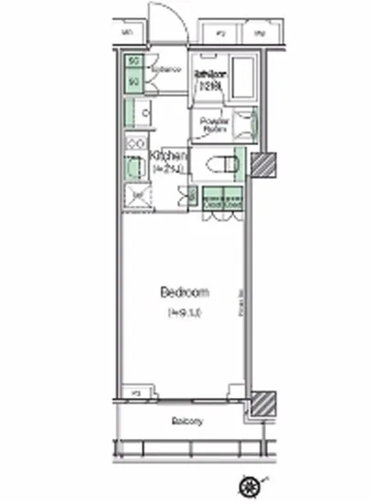 渋谷キャストアパートメント 1504