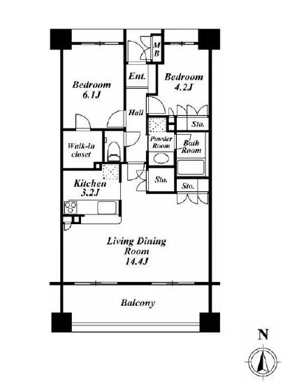 イトーピア麻布 1207