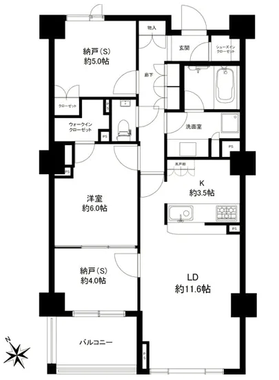 パークハウス駒込桜郷 2F