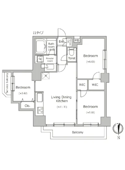 ドゥーエ南千住 601