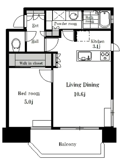 グランドメゾン目黒プレイス 505