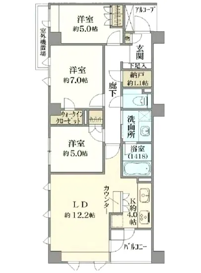ブリリア外苑出羽坂 201
