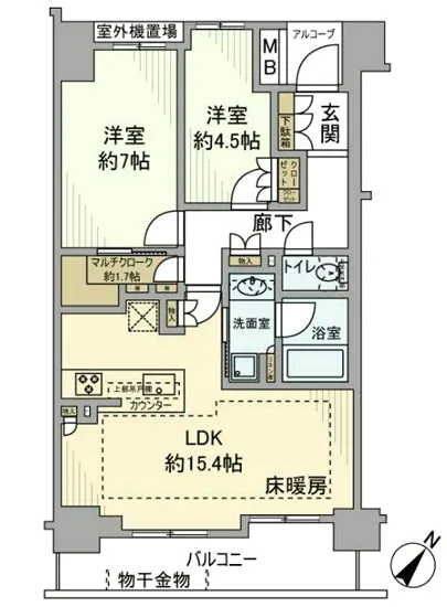 シャリエ三軒茶屋 402
