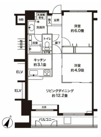 朝日白金台マンション 808