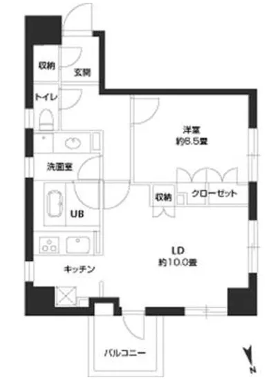 パークキューブ銀座イースト 801