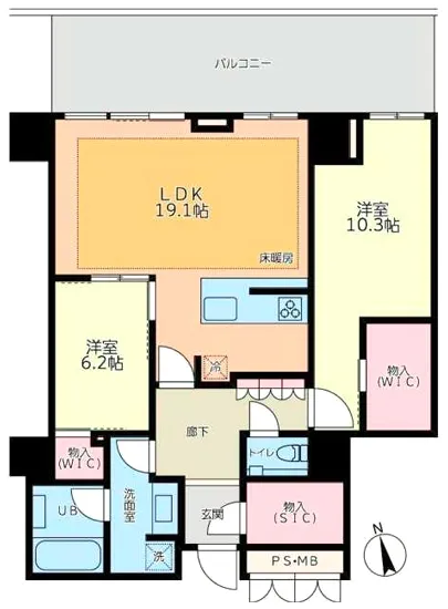 ザ・レジデンス四谷ガーデン 306