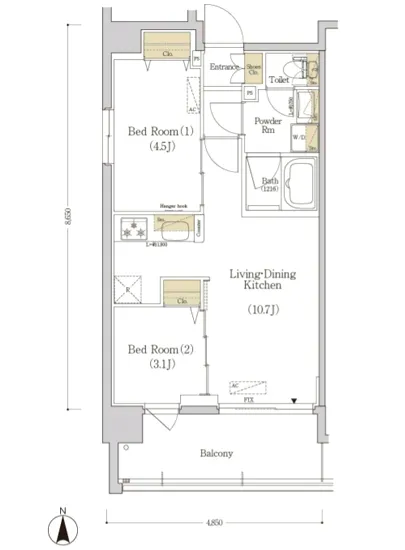 アーバネックス菊川 501