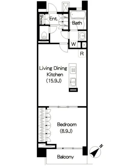 ブリリアイスト三軒茶屋 I-517